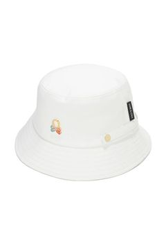 【26SS】 ULTIMA PACKABLE BUCKET HAT / エレメントスカルロゴ パッカブルバケットハット (ホワイト)