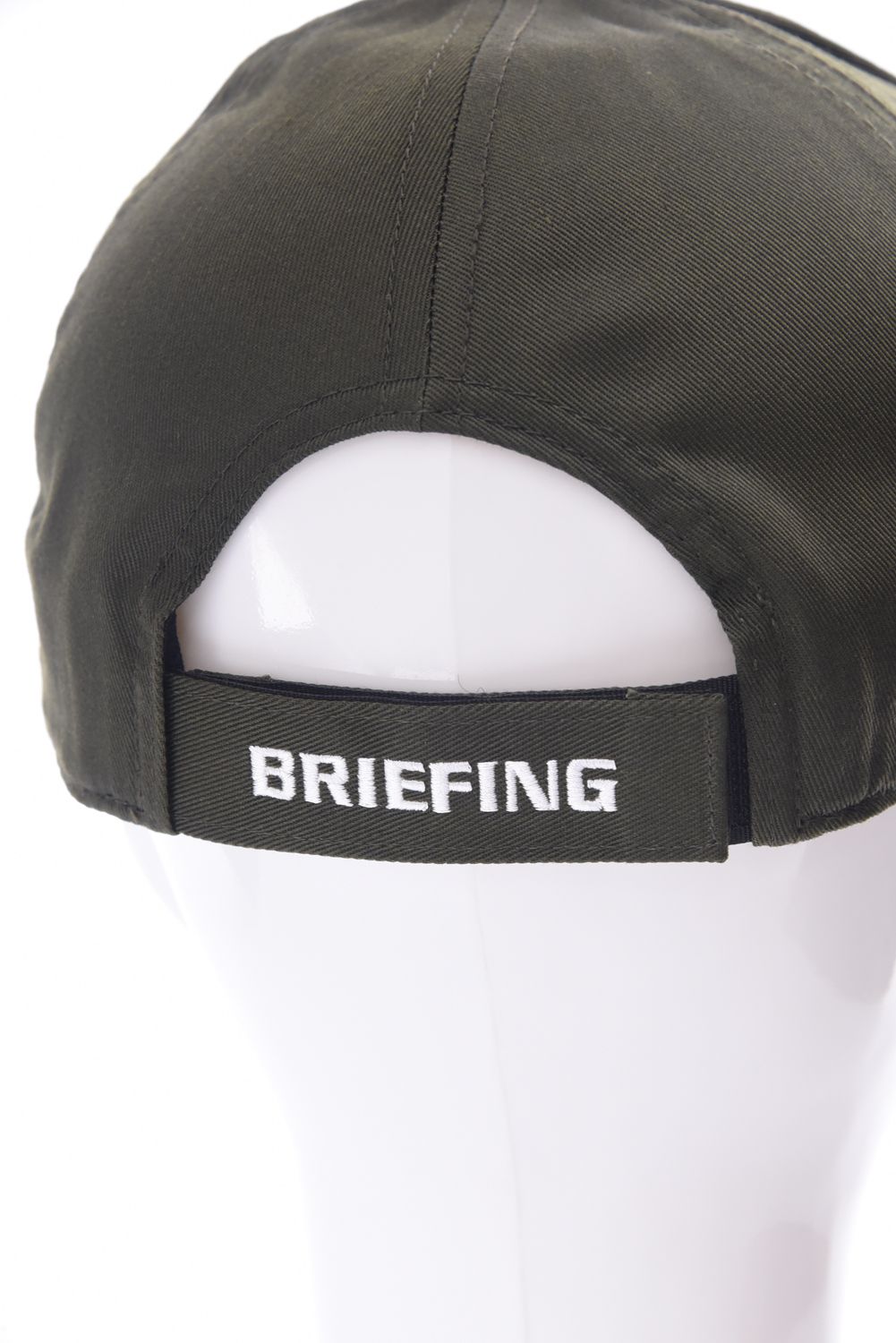 BG INITIAL CAP / BGイニシャルロゴ キャップ (オリーブ)