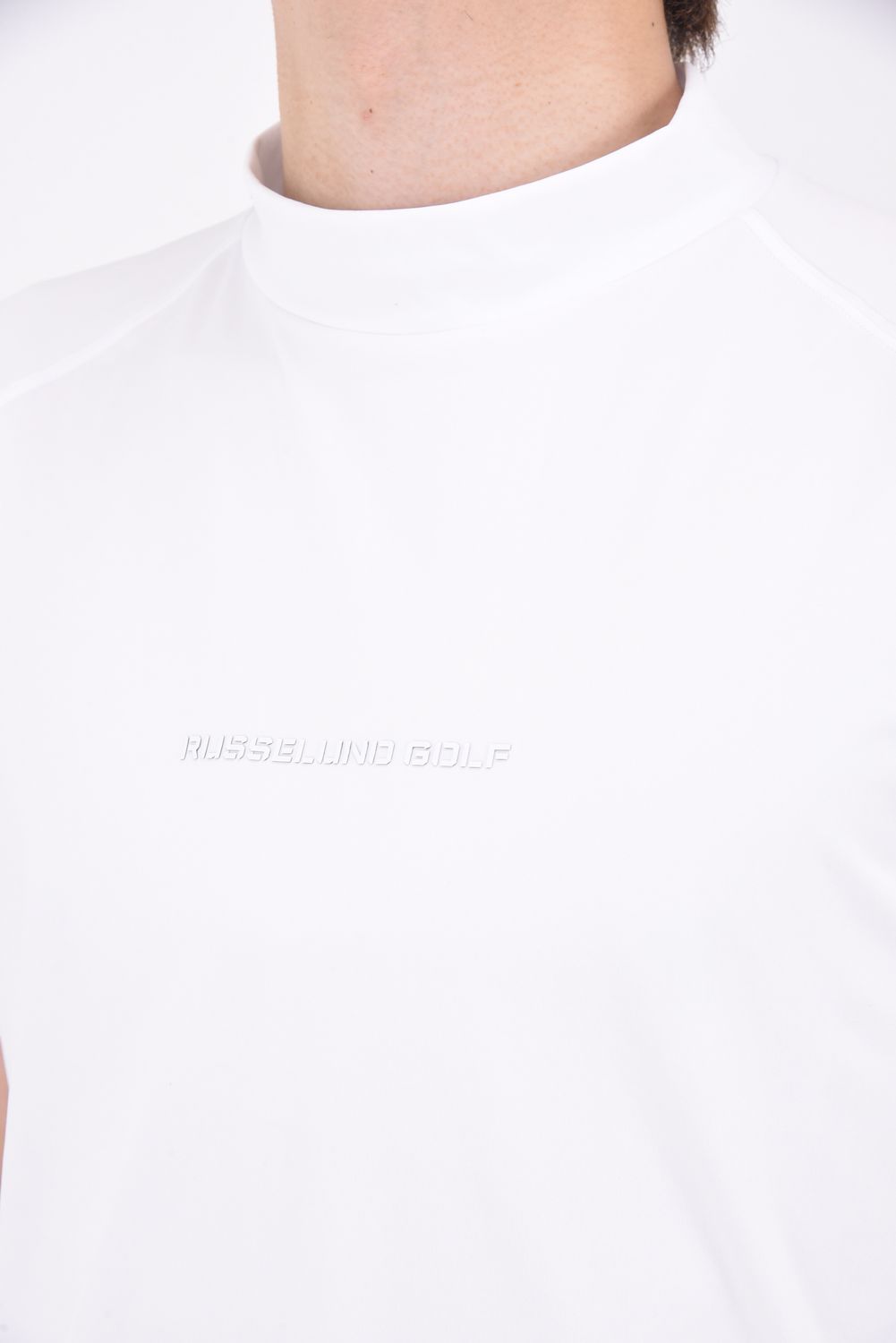 BIG LUCHA HIGHNECK TEE / ルチャロゴ ハイネック Tシャツ ホワイト