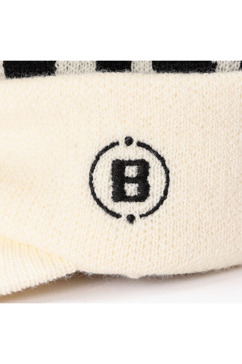 【26AW】 MEN’S WR WOOL KNIT WORK CAP / ブランドロゴ ワークキャップ (ホワイト)