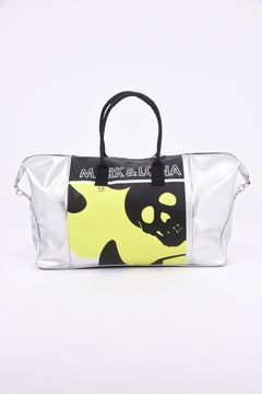 MARK&LONA - CRAY METALLIC BOSTON BAG / シンセティックレザー 