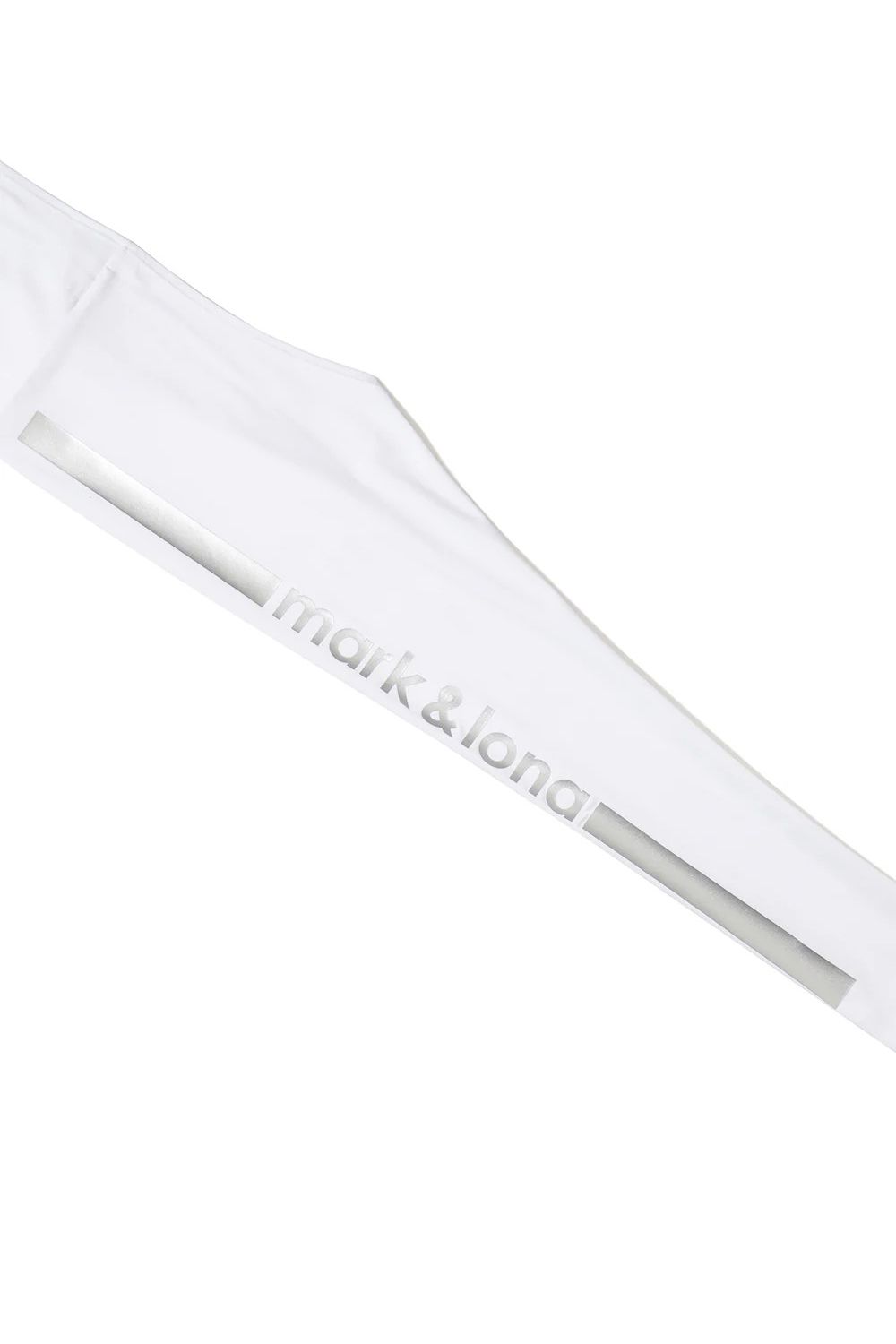 【26SS】【レディース】 HEC UV SHIELD PERFORMANCE SLEEVE / ブランドロゴプリント UVガード インナースリーブ (ホワイト)