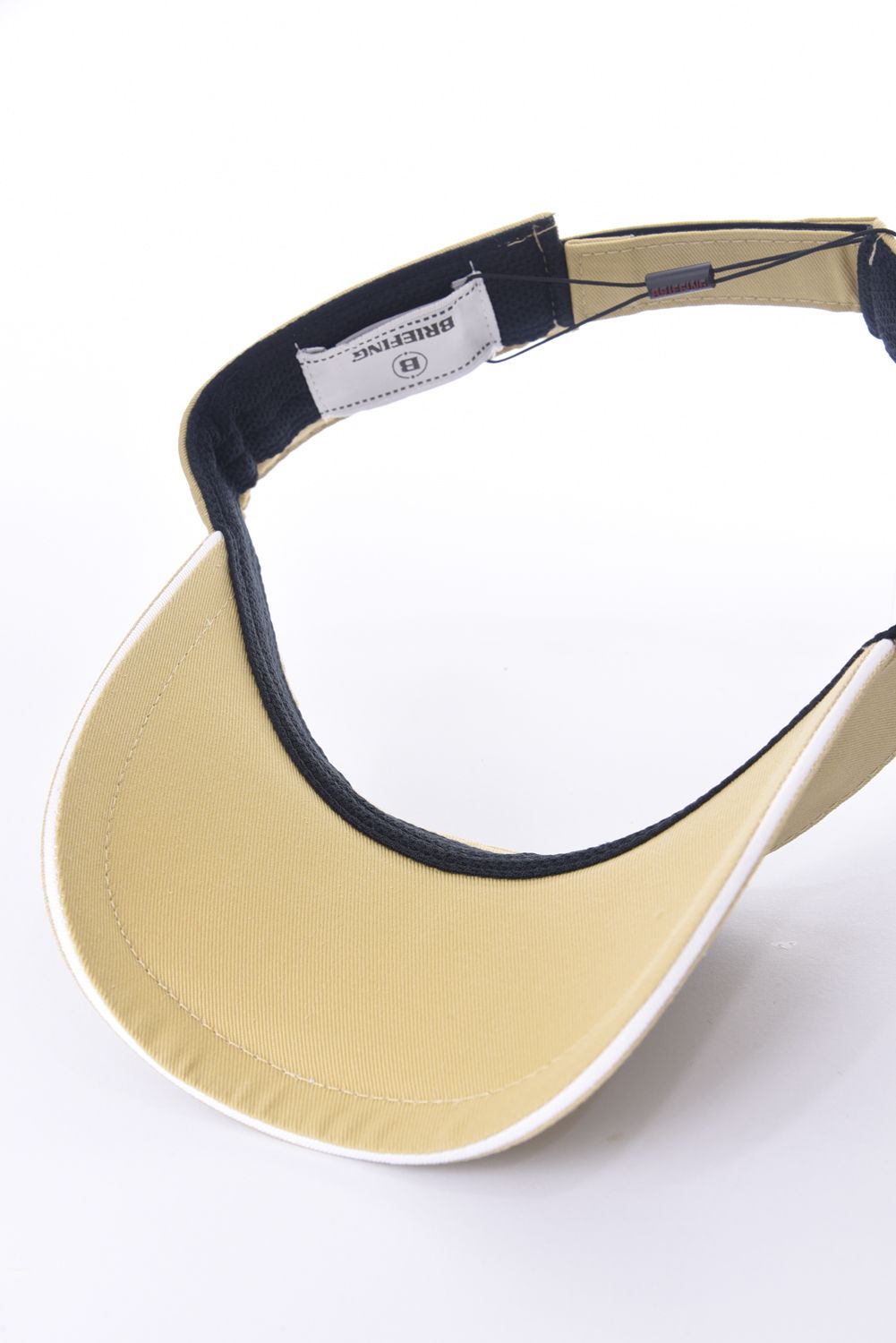 【レディース】WOMENS BASIC VISOR / ロゴ刺繍 ベーシック サンバイザー (ベージュ)