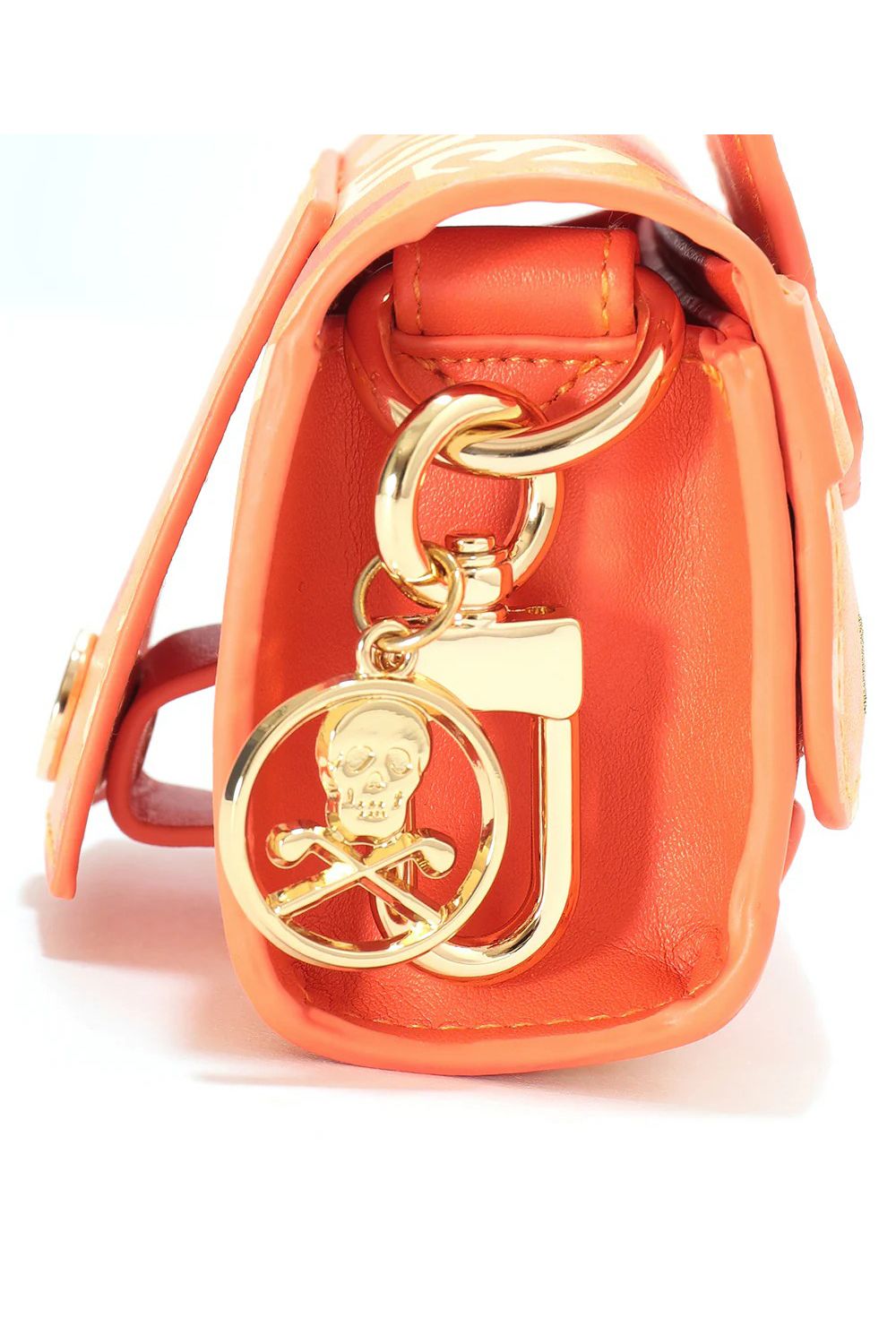 【26SS】 G.O.D UTILITY BALL CASE / シンセティックレザー 多機能ボールポーチ (オレンジ)