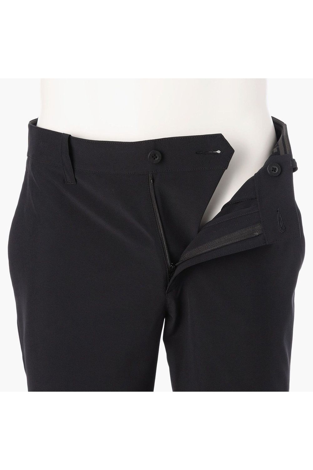 【26SS】 MEN’S COOLCORE LOGO ELASTIC SHORT PANTS / クールコア ウエストゴムベルト ショートパンツ (ブラック)