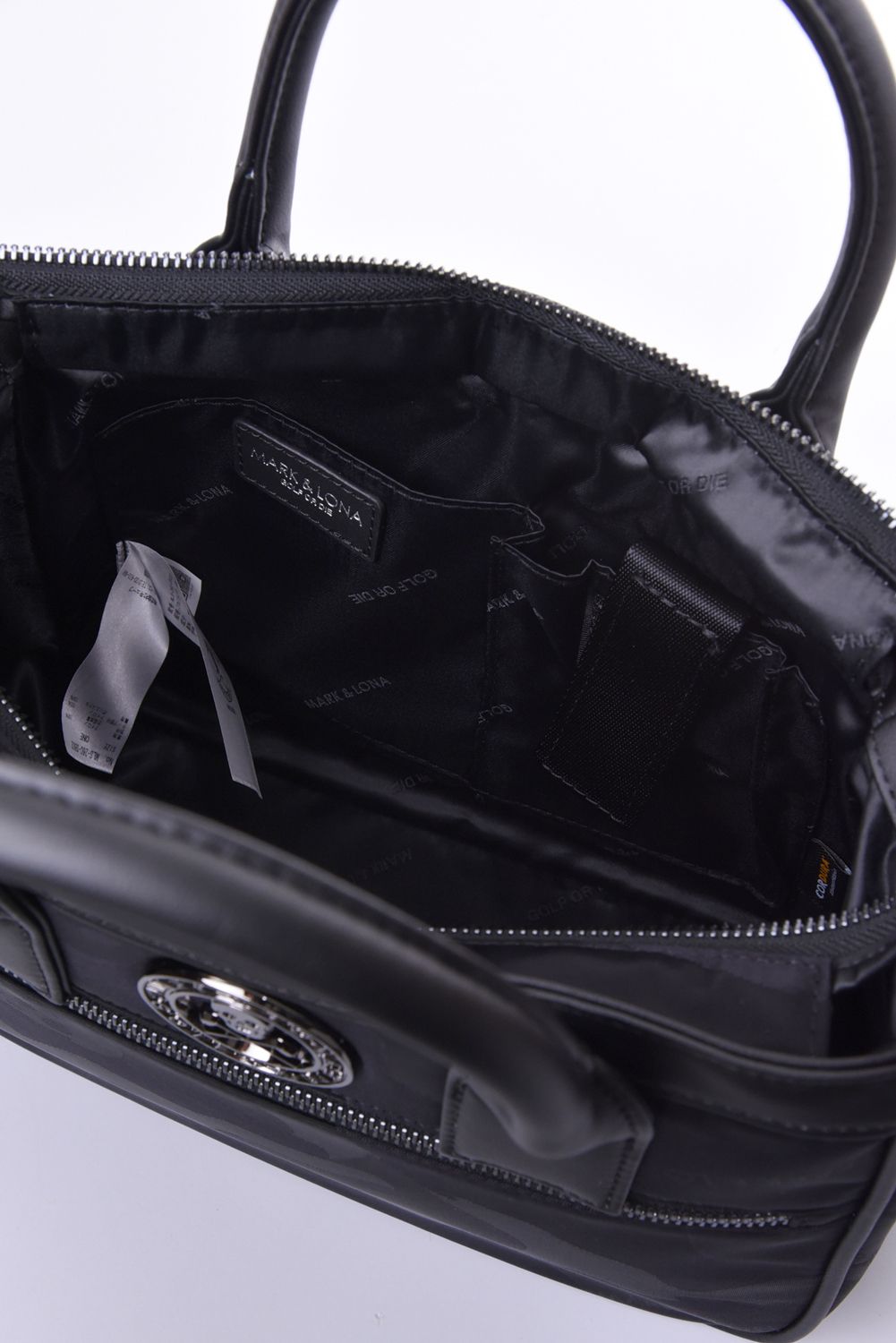 【26AW】 PREMIUM GAUGE CART BAG / コーデュラナイロン シンセティックレザー スカルカモジャカード 2WAYカートバッグ (ブラック)