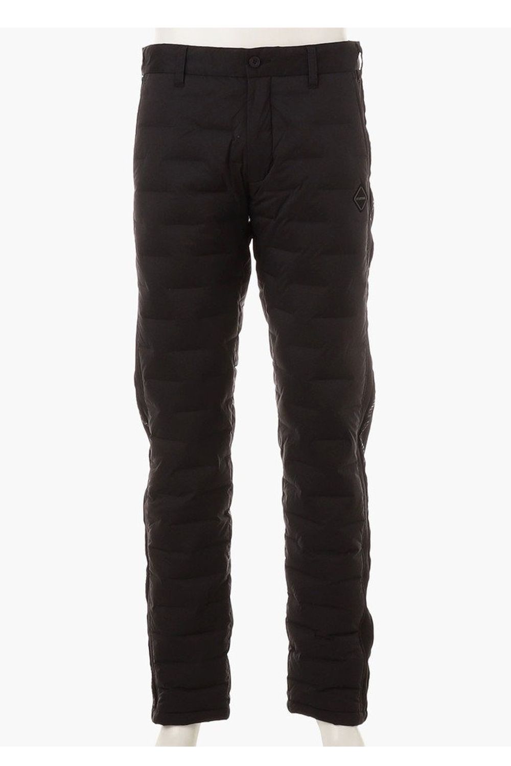 【25AW】 MEN'S HYBRID DOWN PANTS / ストレッチタフタ ダイヤモンドロゴ ハイブリッドダウンパンツ (ブラック)