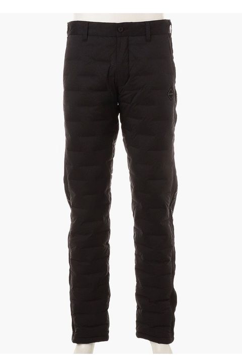 【25AW】 MEN'S HYBRID DOWN PANTS / ストレッチタフタ ダイヤモンドロゴ ハイブリッドダウンパンツ (ブラック)