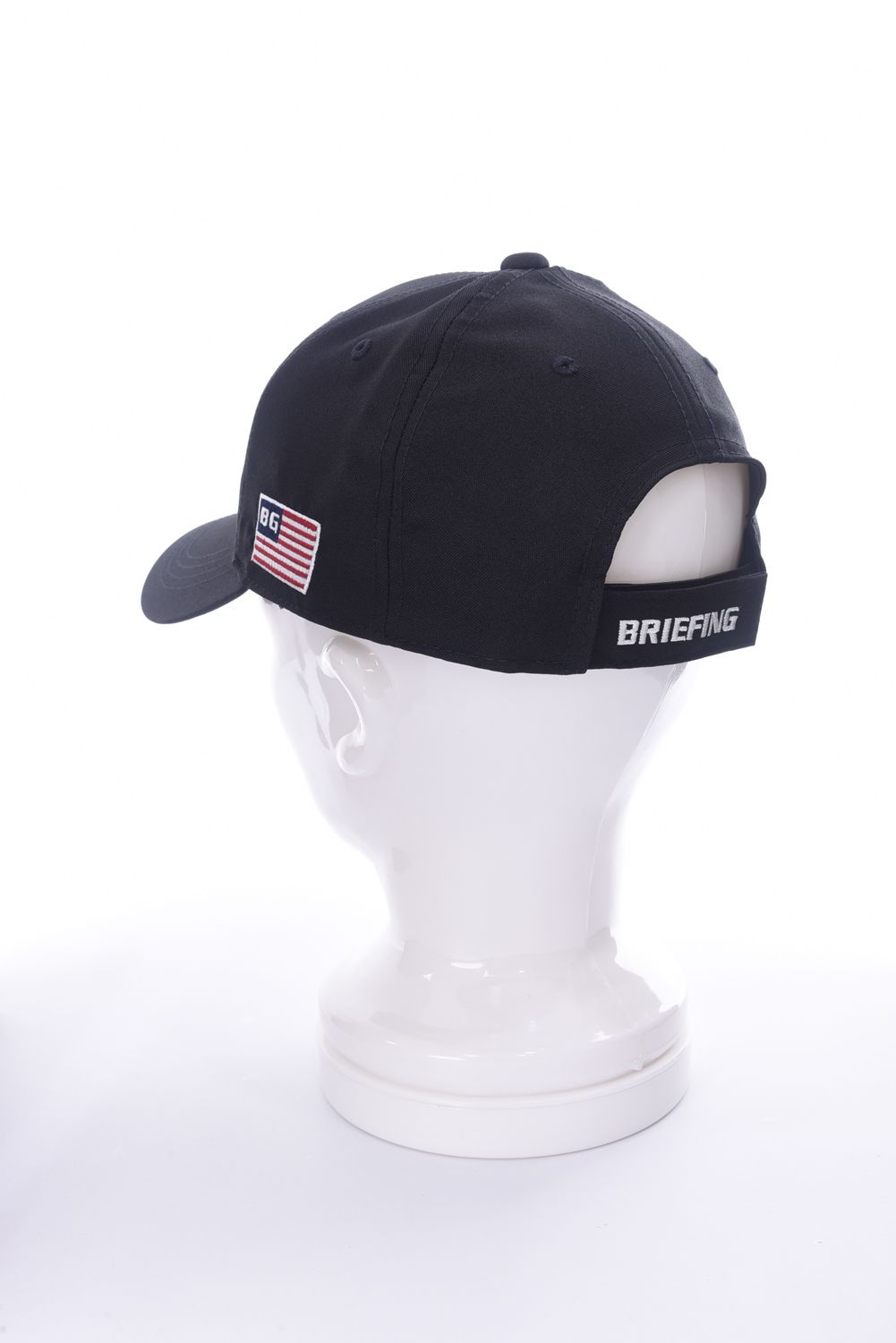 MENS INITIAL CAP / イニシャルワッペン キャップ ブラック