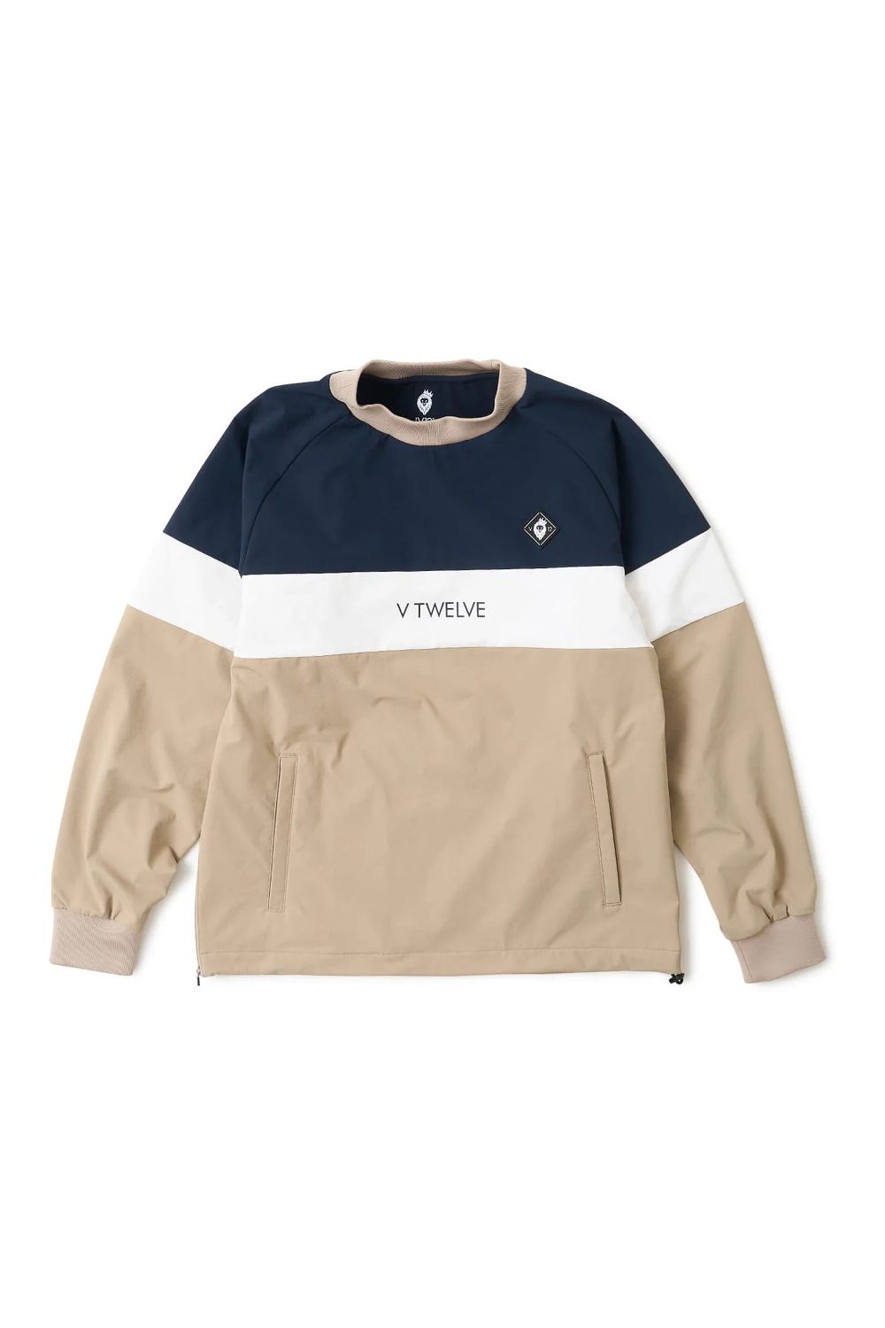 【26AW】【レディース】 WB SWITCH JKT / ツートーン ブランドロゴ ナイロンジャケット (ネイビー)