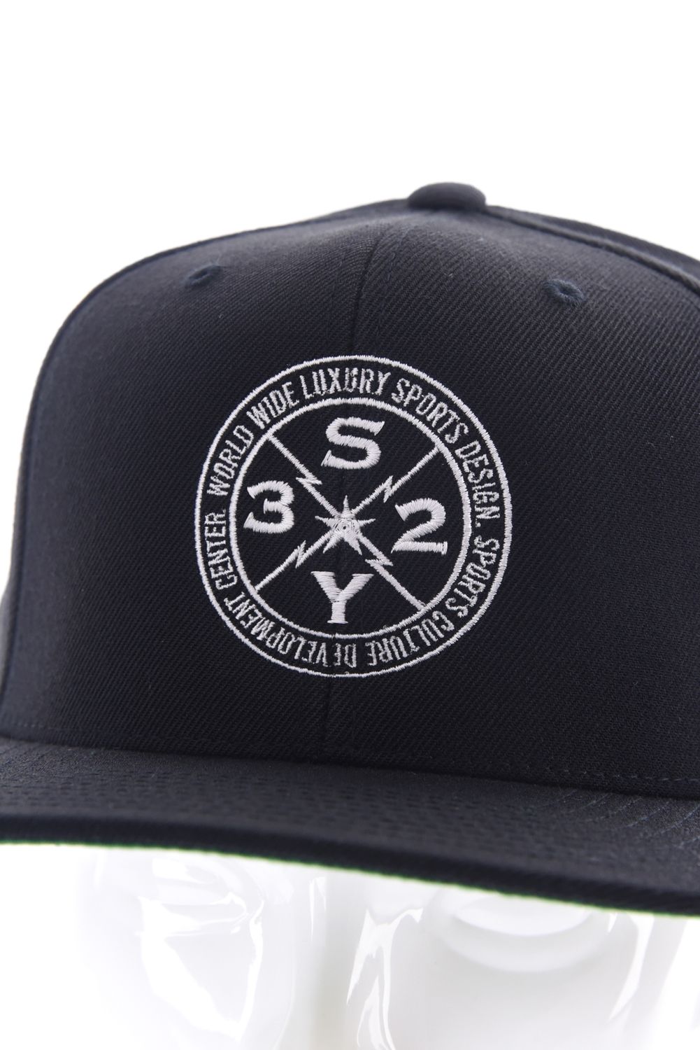 【26SS】 CIRCLE LOGO SNAPBACK CAP / サークルロゴ スナップバック キャップ (ブラック)