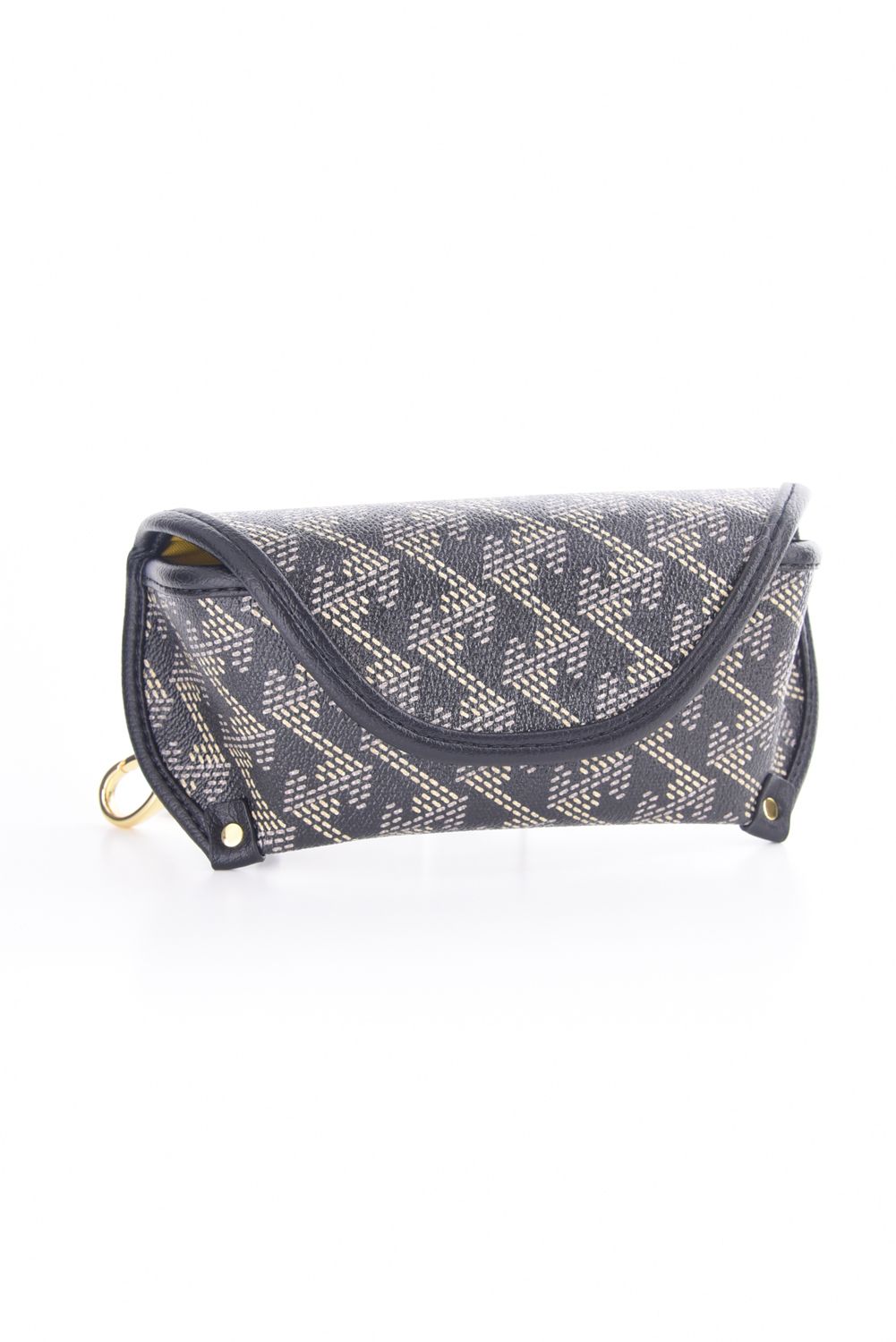 SUNGLASS CASE / オリジナルテキスタイル マグネット仕様 サングラスケース (ダークブラック)