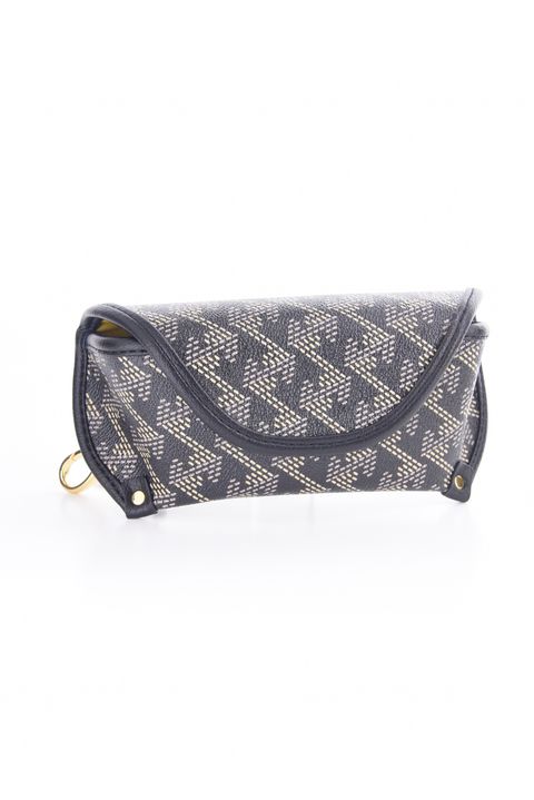 SUNGLASS CASE / オリジナルテキスタイル マグネット仕様 サングラスケース (ダークブラック)