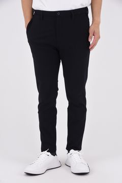 MENS BASIC PANTS BBG241 / ベーシック スリムパンツ (ブラック)