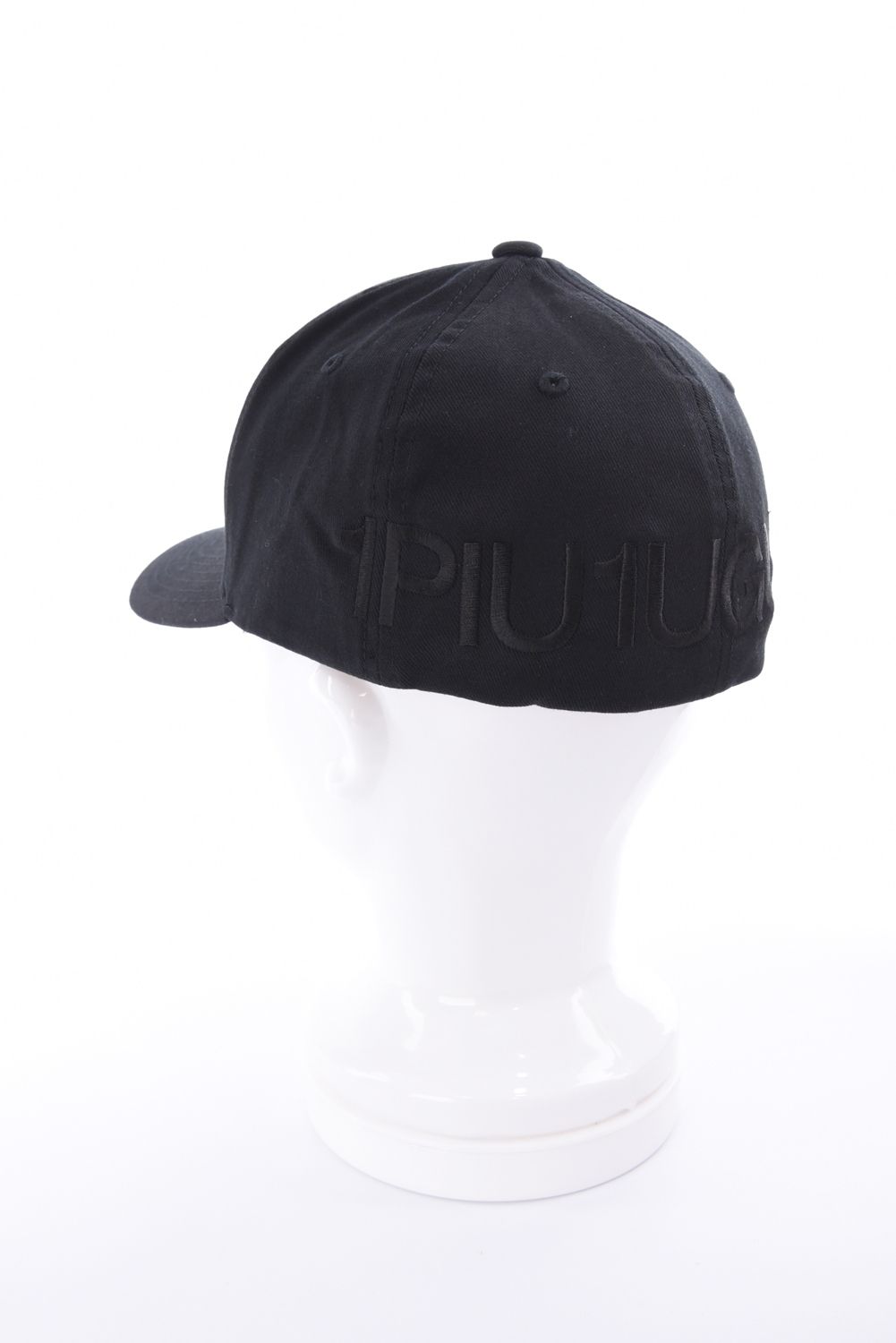 【26AW】 WOOLY COMBED 1PIU1UGUALE3 LOGO CAP / バックロゴ刺繍 キャップ (ブラック)