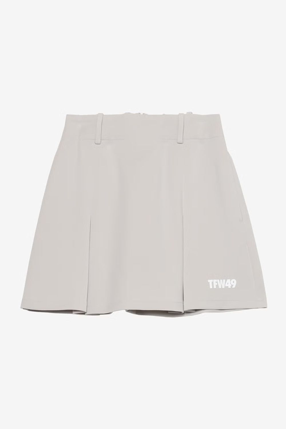 【26SS】【レディース】 BOX PLEATED SKIRT / ボックスプリーツスカート (インナーパンツ一体型) (ベージュ)