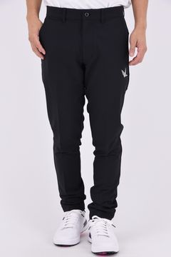 【26AW】 Long Pants / バックロゴ テーパードシルエット ロングパンツ (ブラック)