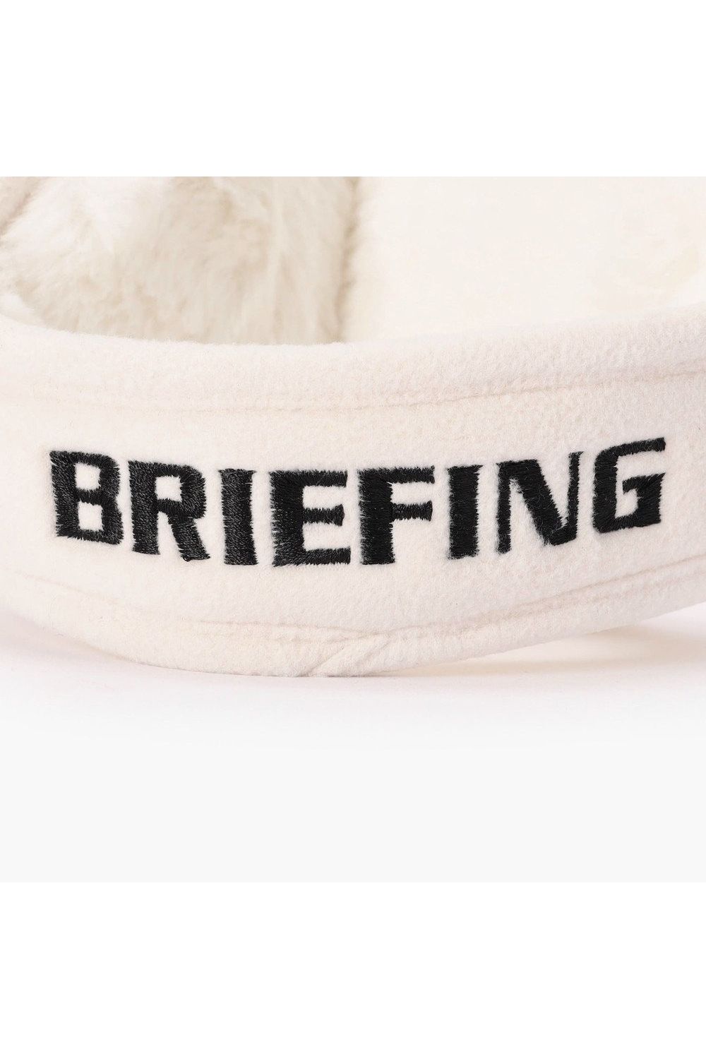【26AW】【プレゼント好適品】 MICRO FLEECE EAR MUFF / マイクロフリース エコファー イヤーマフ (オフホワイト)