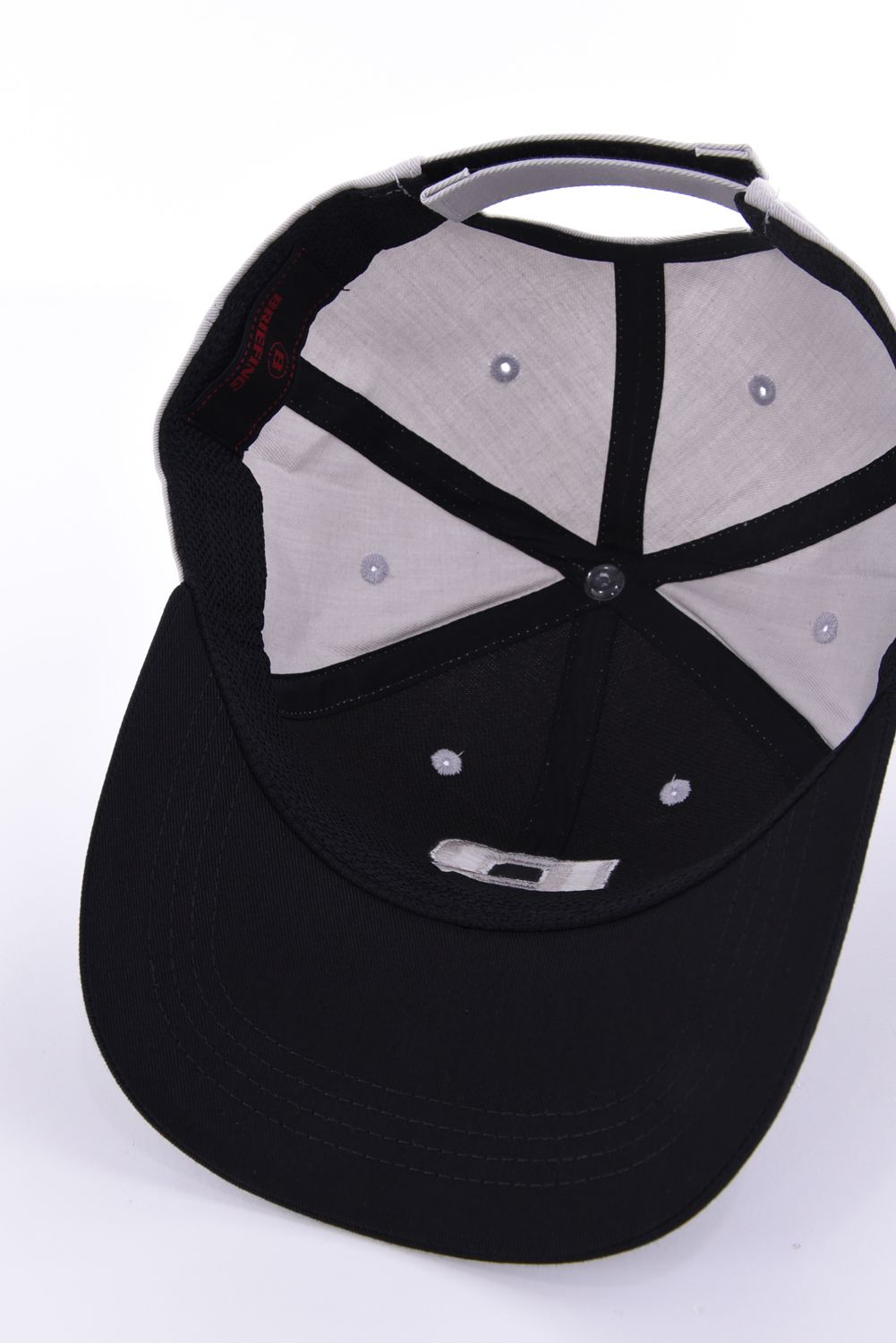 【26AW】 MEN’S 2-TONE INITIAL CAP / バイカラー ブランドイニシャル刺繍 キャップ (ライトグレー)