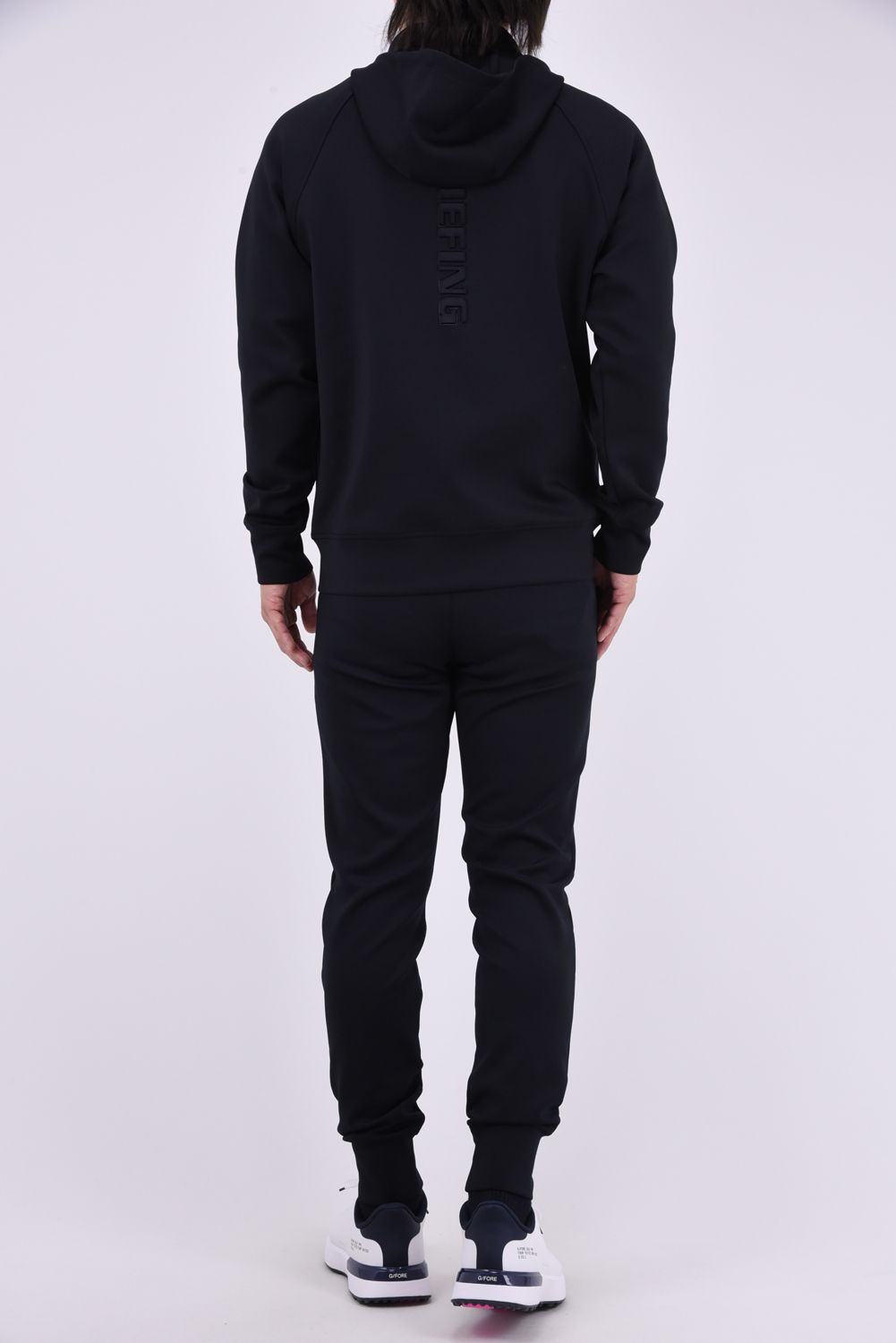 【26AW】 MS STITCHED 3D LOGO PARKA / ステッチ ロゴ パーカー (ブラック)