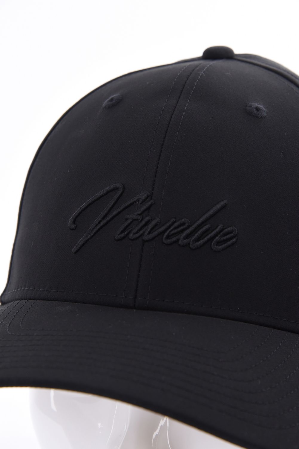 【26AW】 HIDE HC CAP / ブランドロゴ刺繍 キャップ (ティー付属) (ブラック)