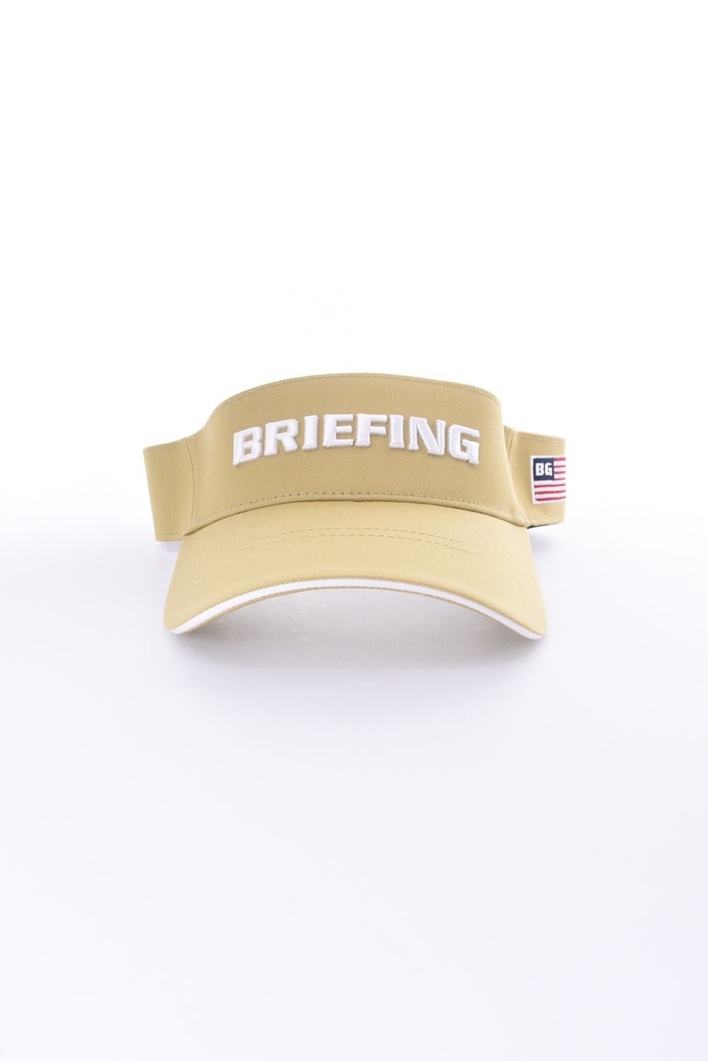 【26SS】 MEN’S BASIC VISOR / ベーシック ブランドロゴ サンバイザー (ベージュ)