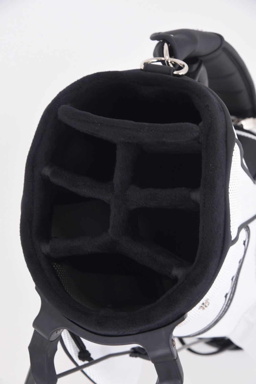 【銀行振込・代金引換不可】【返品・交換不可】 CADDY BAG / CONTINUA バイカラー キャディバッグ (ホワイト)