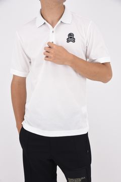 GARDA POLO / ブランクスカルワッペン ポロシャツ (ホワイト)