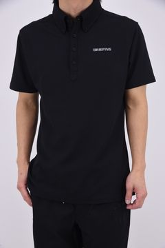 【26SS】 MEN'S DRESS BD SHIRT / ベーシック ボタンダウンカラー ポロシャツ (ブラック)