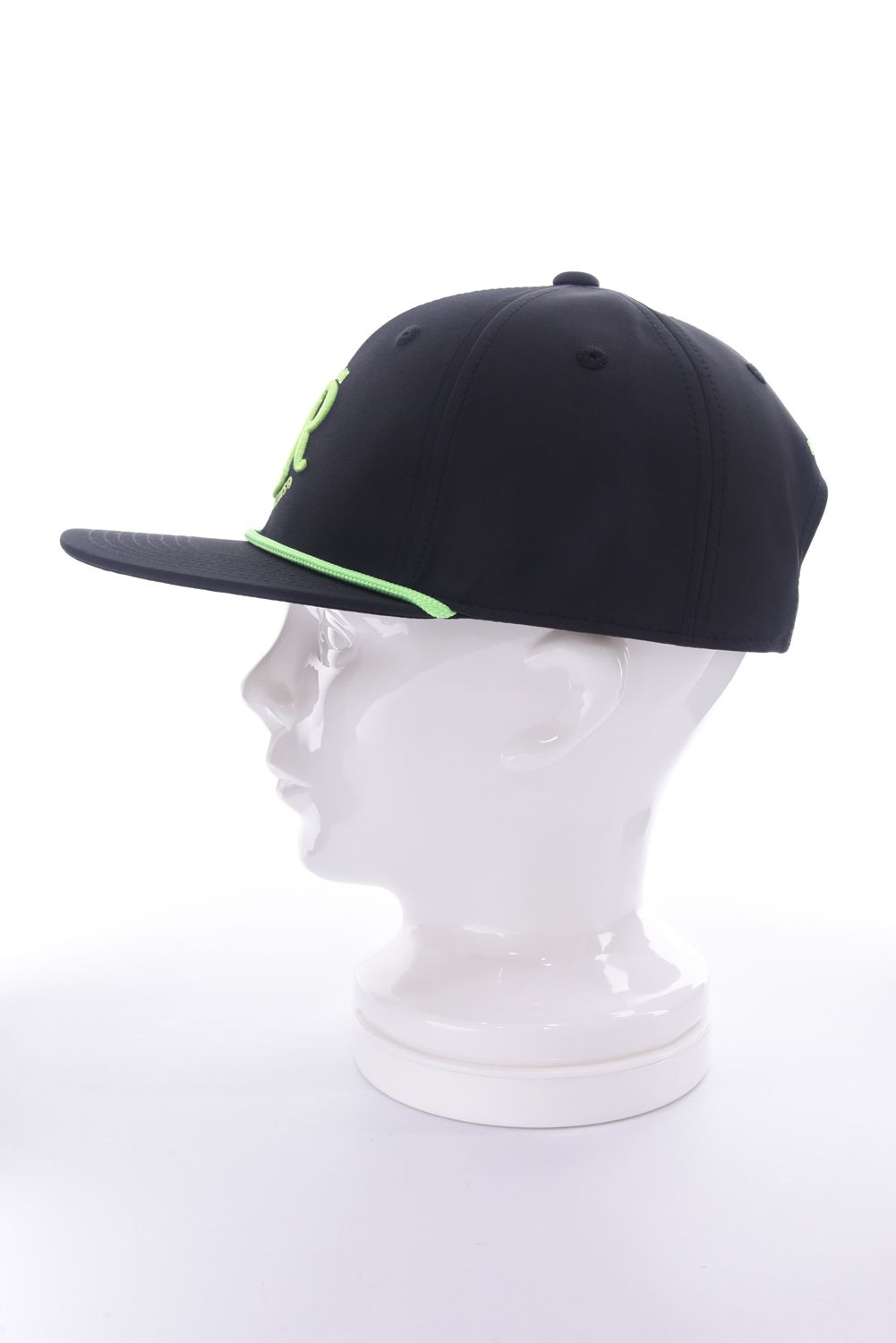 【26SS】 NEON LOGO CAP FLAT / ネオン ロゴ キャップ フラット (ブラック)