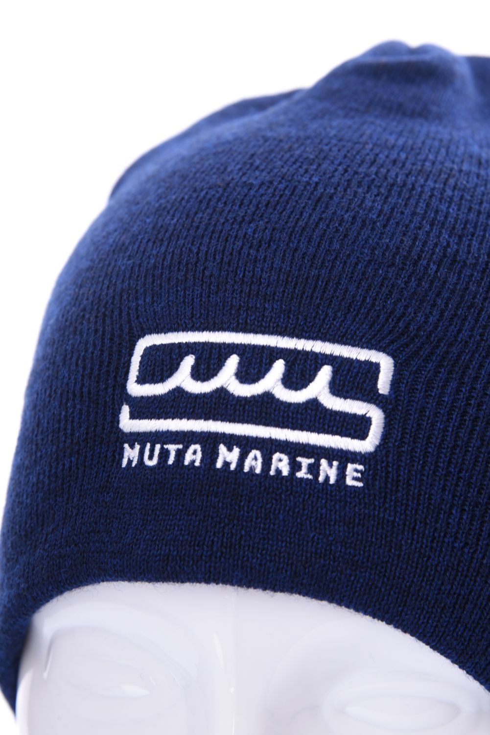 muta - KNIT CAP / ポイントロゴ ニットキャップ ベージュ | GOSSIP GOLF