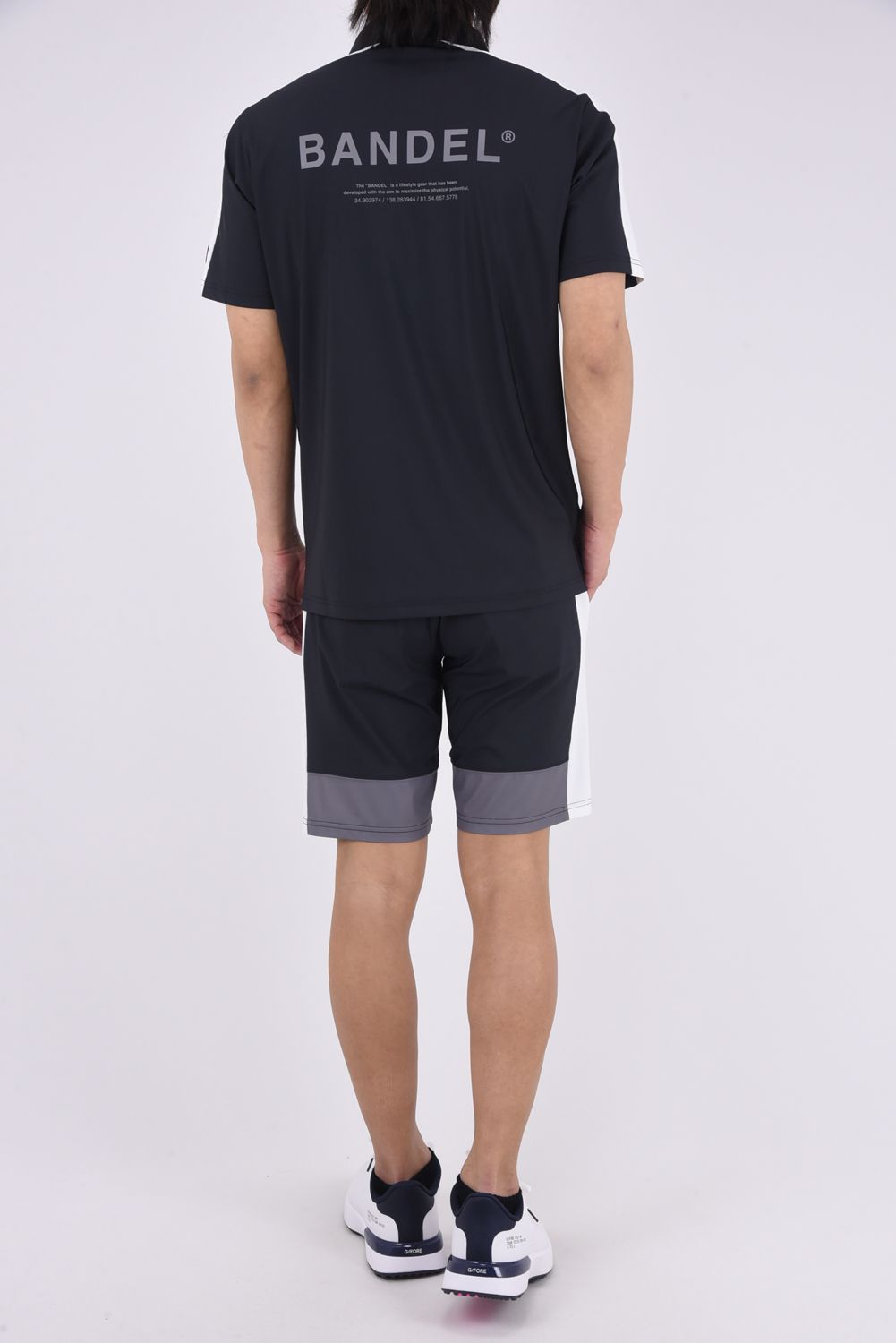 【26SS】 SWITCH ZIP POLO / 3カラー スウィッチ ジップポロシャツ (ブラック)