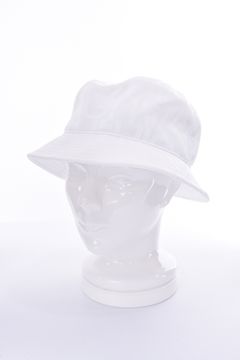 BUCKET HAT / 113総柄ロゴ バケットハット ホワイト