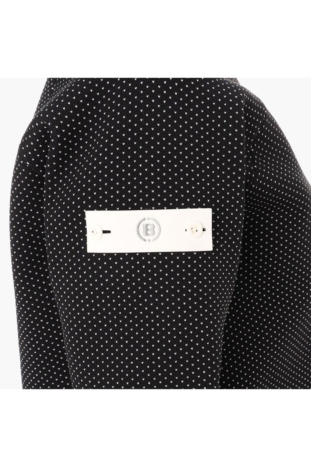 【26AW】【レディース】 WOMEN’S BIRDS EYE KNIT CREWNECK / バーズアイパターン クルーネックニット (ブラック)