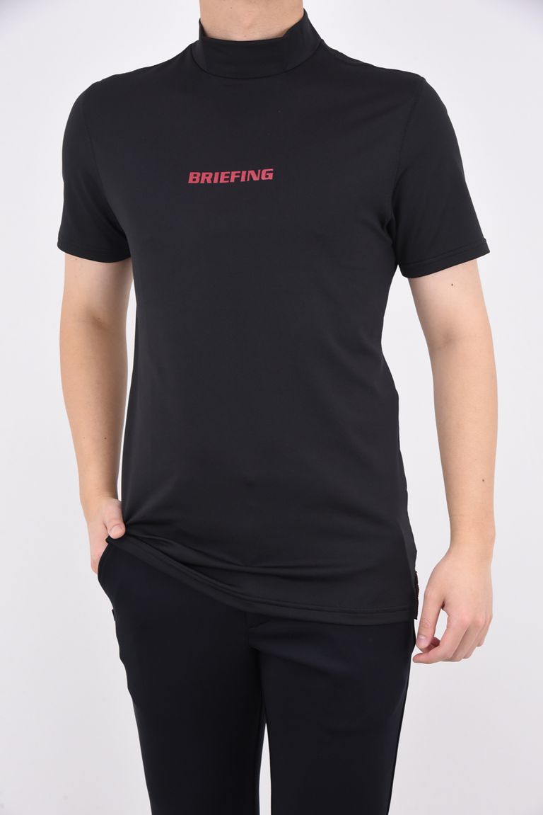 BRIEFING - MENS TOUR HIGH NECK / ブランドロゴ ストレッチジャージ  