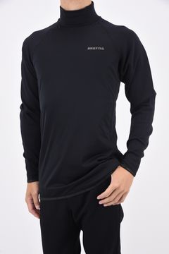 MENS WINDBLOCK UNDER SHIRT / 防風 ロングスリーブ アンダーシャツ ブラック