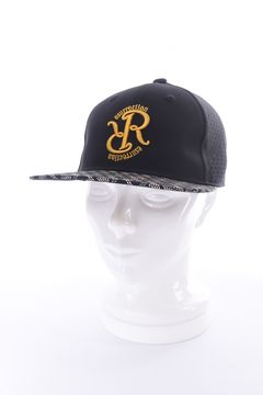 【26SS】 GM BRIM PUNCHING MESH CAP FLAT / パンチングメッシュ フラットキャップ (ブラック)
