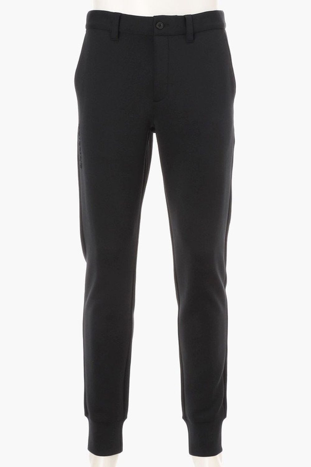 【26SS】 MEN'S 3D LOGO JOGGER PANTS / 3Dエンボスロゴ ストレッチジャージ ジョガーパンツ (ブラック)