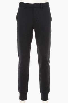 【26SS】 MEN'S 3D LOGO JOGGER PANTS / 3Dエンボスロゴ ストレッチジャージ ジョガーパンツ (ブラック)