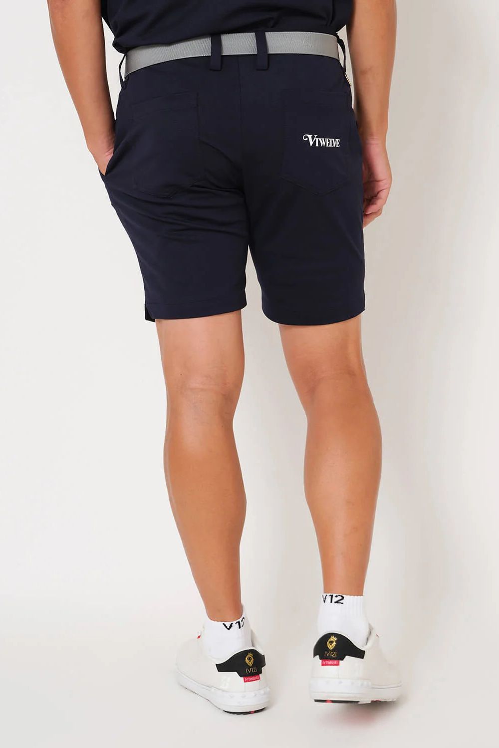 【26SS】 SNEAK SHORTS / ネオンカラーメッシュ ショートパンツ (ネイビー)