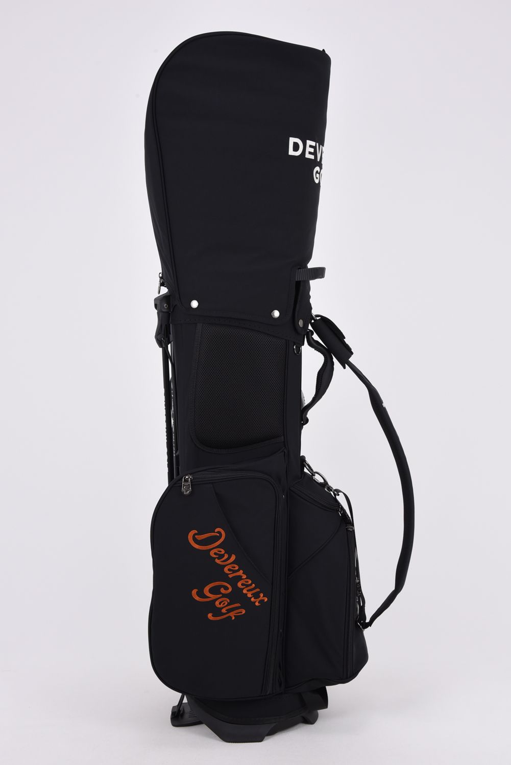【26AW】 PIONEER TOWN Logo Assorted CADDIE BAG / ロゴアソート スタンドタイプ キャディバッグ (ブラック)