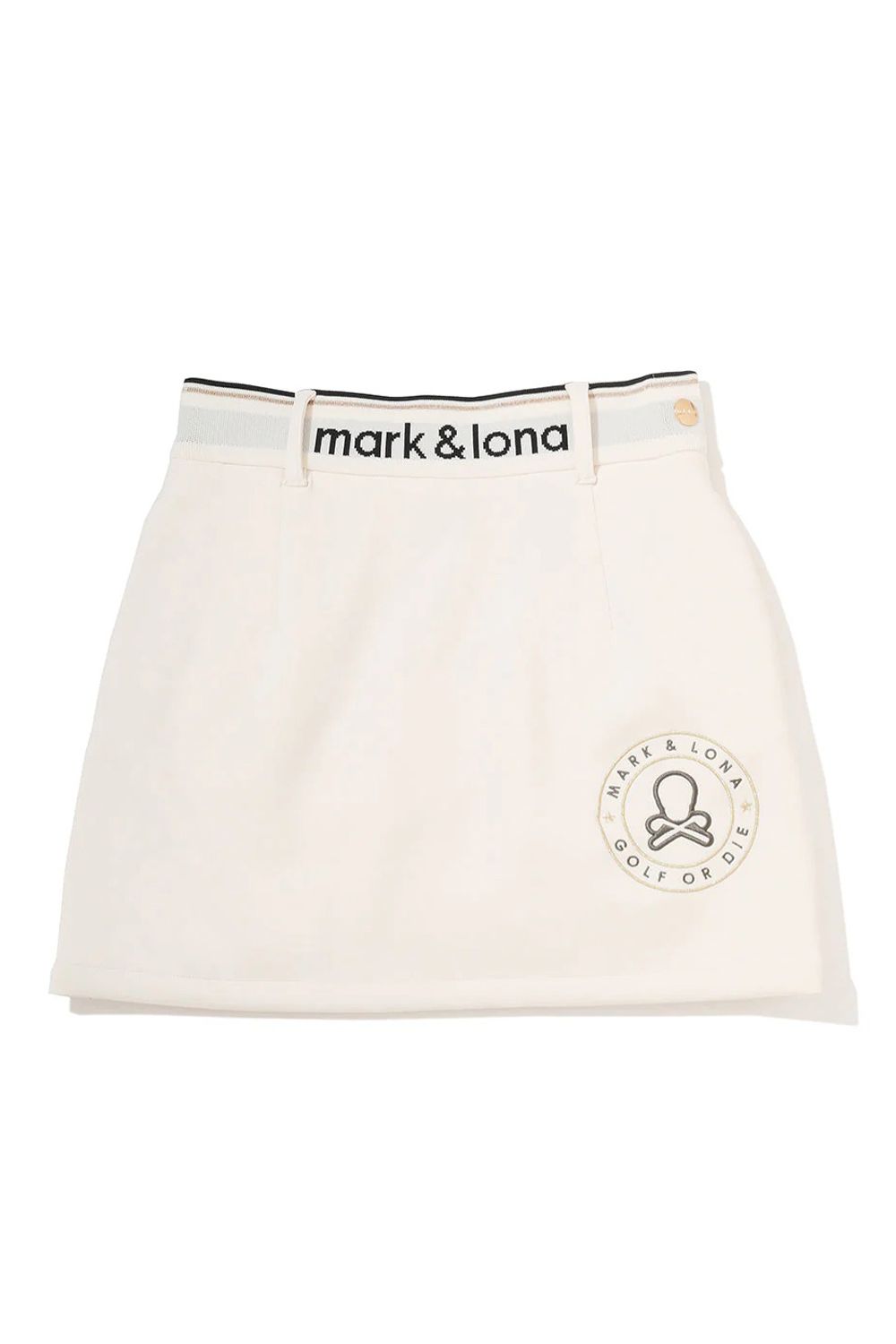 【2025AW】【レディース】 ARVEL HYBRID INSULATED SKIRT / ダンボールニット サークルスカル パデッドスカート (オフホワイト)