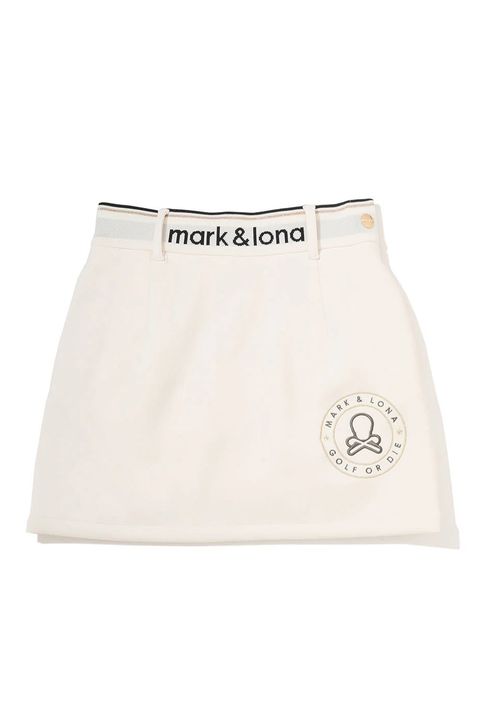 【2025AW】【レディース】 ARVEL HYBRID INSULATED SKIRT / ダンボールニット サークルスカル パデッドスカート (オフホワイト)