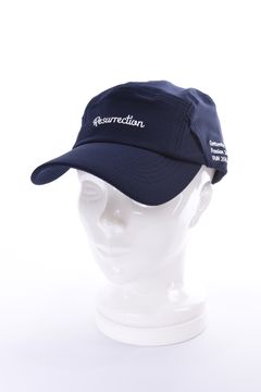 【26AW】 JET CAP / シボ素材 ブランドロゴ刺繍 ジェットキャップ (ネイビー)