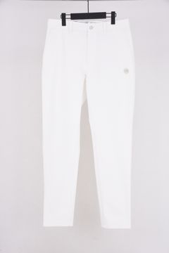 【25AW】 WATER REPELLENT WARM TAPERED PANTS / 撥水 裏起毛  テーパード パンツ (ホワイト)