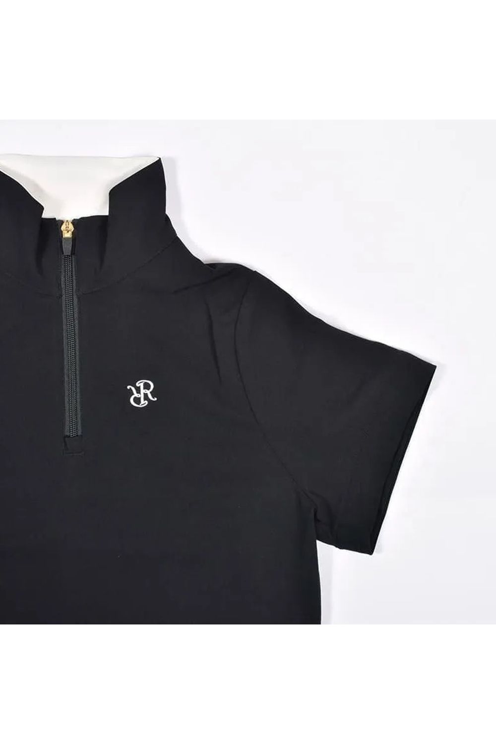 【26AW】【レディース】 DETACHABLE HALF ZIP SHIRT / スムースストレッチ生地 スリーブデタッチャブル 2WAYハーフジップシャツ (ブラック)*