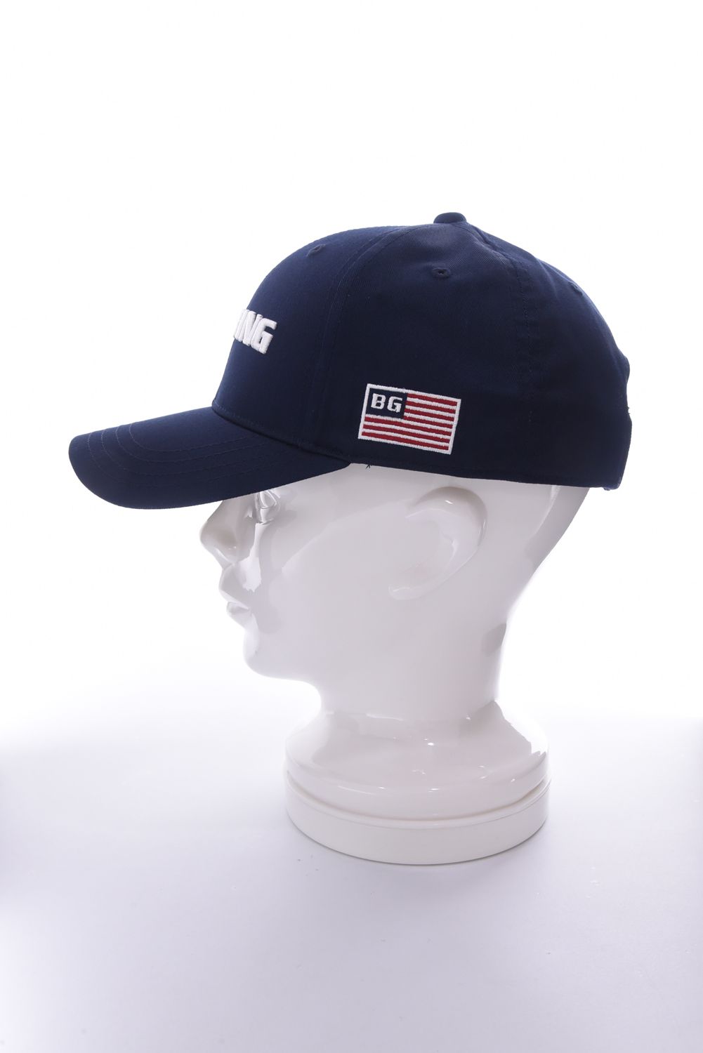 【26SS】 MEN’S BASIC CAP / ベーシック ブランドロゴ キャップ (ネイビー)
