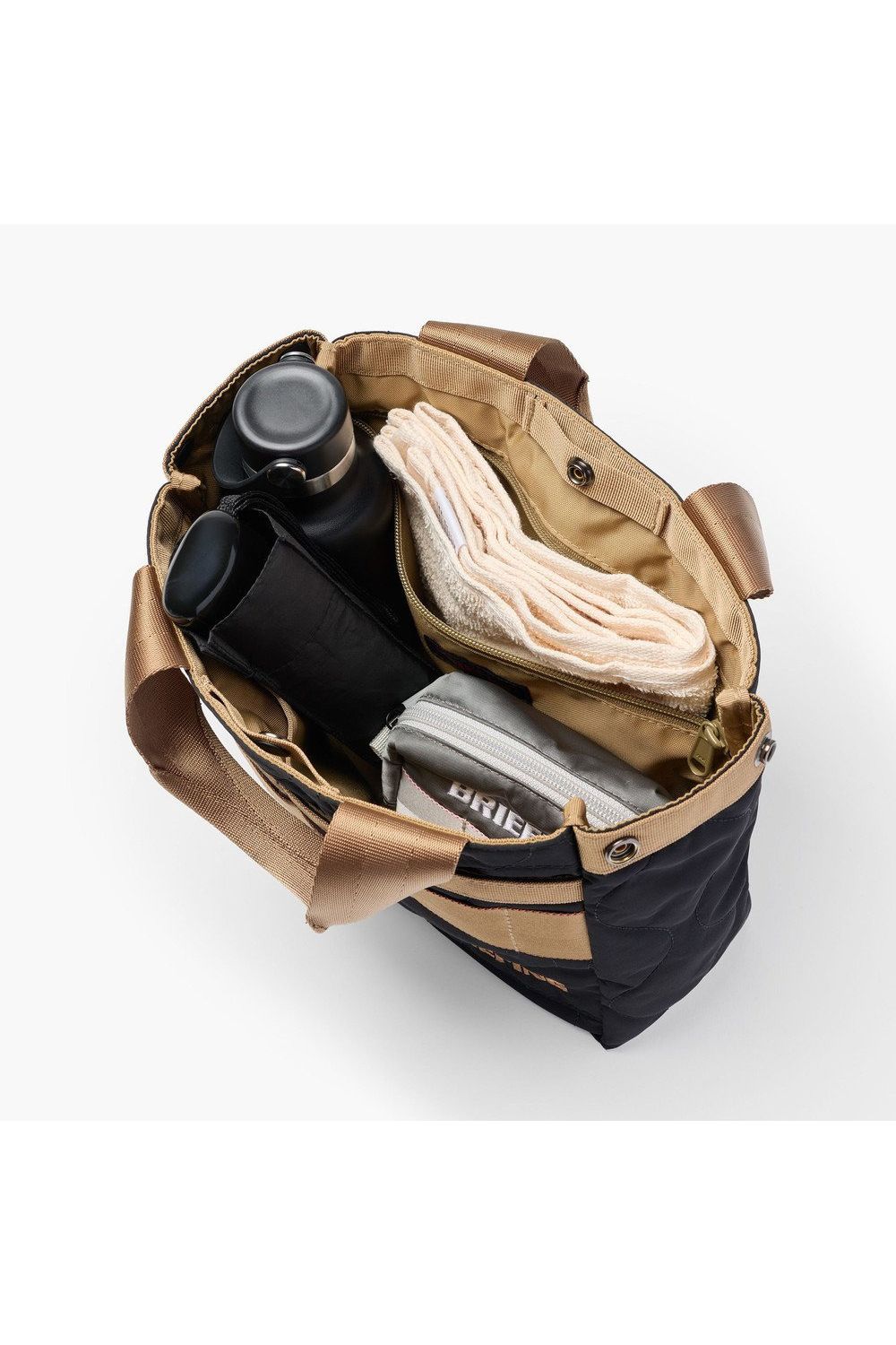【26AW】【MIL COLLECTION】 CLASSIC CART TOTE QUILTED MIL CY / コーデュラナイロン キルティング生地 カートバッグ (ブラック)