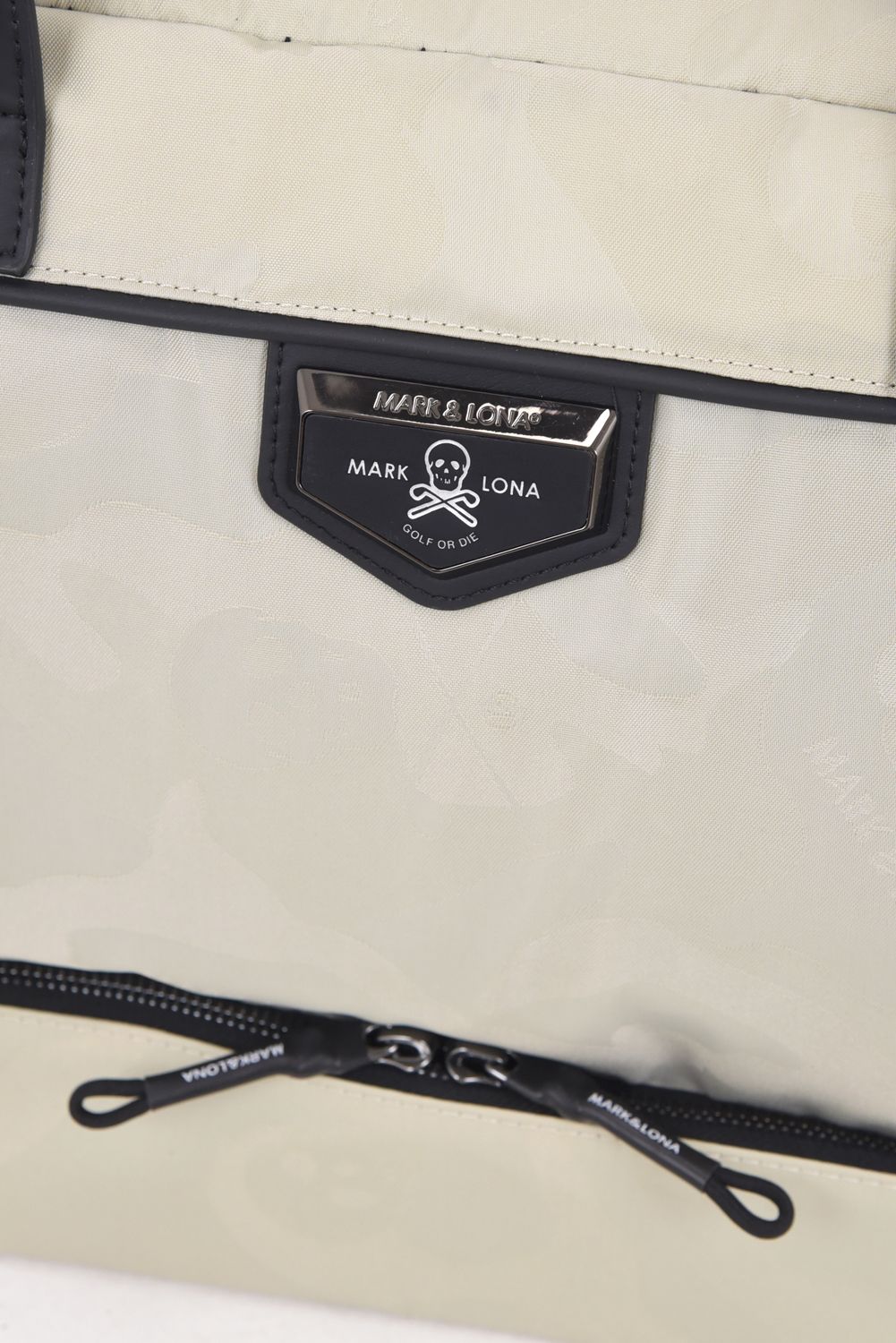 【2025AW 木村拓哉さん着用 VOL.5】 PREMIUM GAUGE BOSTON BAG / コーデュラナイロン レザーパイピング オリジナルカモジャカード ボストンバッグ (アイスグレー)