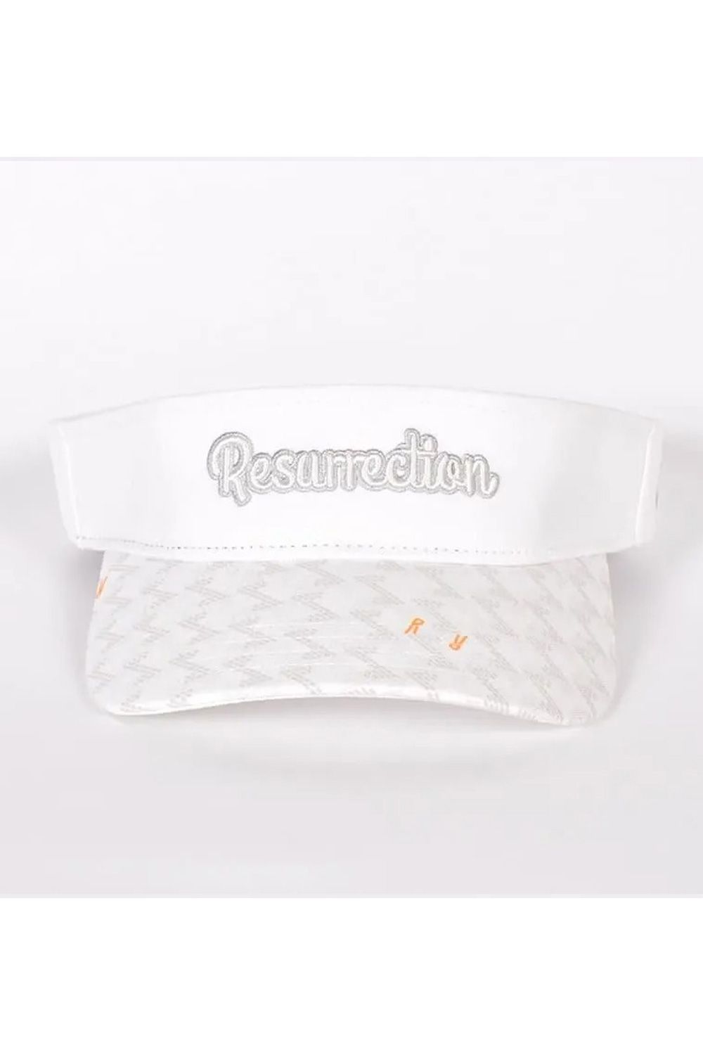 【26AW】 GM BRIM VISOR LANATEC / ブランドロゴ刺繍 オリジナルテキスタイル サンバイザー （モノホワイト)